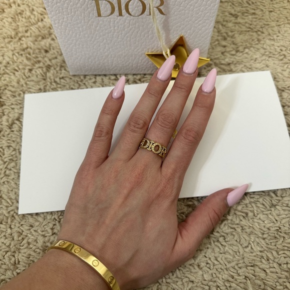 Dior Gold Chain Link Ring - Picture 6 of 11